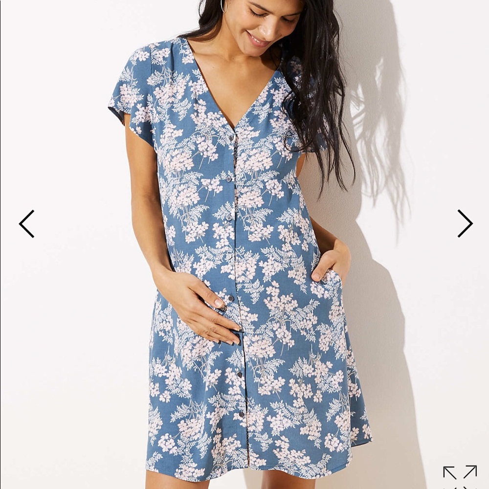 Loft maternity dress